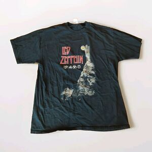 Led Zeppelin Stairway To Heaven Anvil T Shirt Mens Extra Large XL Black Cotton